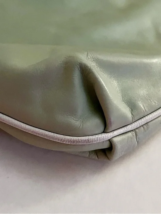 RARE Vintage Moschino Leather Bag Sailor Nautical Made In Italy Brand New No Tag - Picture 6 of 12